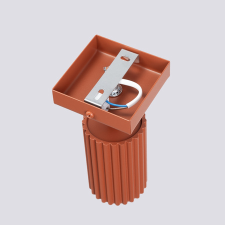 Wandleuchte Wandleuchte Reflektor Tuba Spot GU10 Ockerrot Carbon Deep Space SL.1635 Sollux