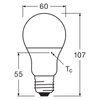 3x LED Lampe E27 A60 8,5W = 60W 806lm 4000K Neutral 200° OSRAM VALUE