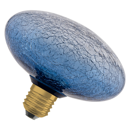 LED-Lampe E27 Frost 3.5W 300lm 2700K Warm Dekorativ Flach Blau Osram