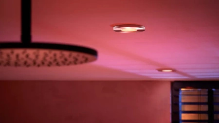 LED Xamento 3x 4.2W IP44 CCT RGB Kreisförmig PHILIPS HUE Bluetooth Badeinbauleuchte