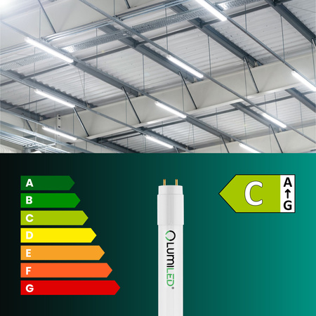 LED Leuchtstofflampe G13, Leuchtstoffröhre T8 24W 4000K 150cm 160lm/W neutral LUMILED