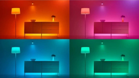 LED-Lampe E14 C37 4.9W = 40W 2200-6500K + RGB SMART WiFi WiZ