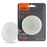 LED Lampen GX53 Reflektor 12W = 82W 1170lm 4000K Neutral 140° Videx