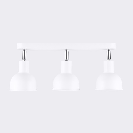 Deckenleuchte ELBA 3xE27 Reflektor Moving white Loft SOLLUX