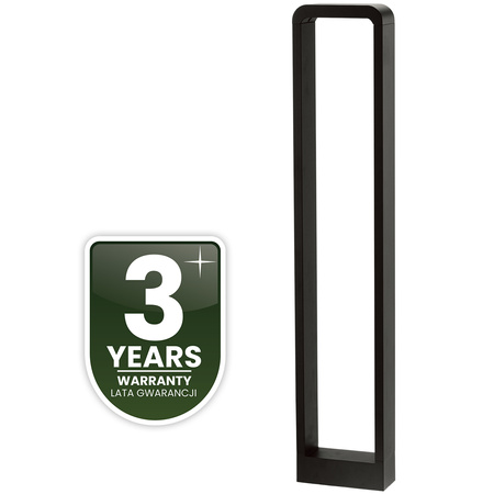 Gartenleuchte 10W, Außenstehleuchte Pollerleuchte 80cm ERICA LUMILED