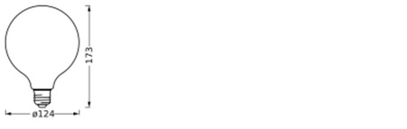 LED-Glühbirne E27 4.8W = 40W 470lm RGBW CCT Dimmbar SMART+ WiFi Glühbirne Ledvance