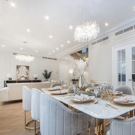 Halogen-Deckenleuchte GU10 MR16 OH15 Rund Beweglich Chrom Kobi