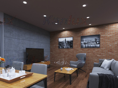 Halogen-Deckeneinbauleuchte IMINES MR16 GU10 mattweiß Kanlux