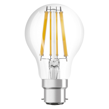 LED-Lampe A60 B22d 11W = 100W 1521lm 4000K Neutral 320° Retrofit Glühfaden CLASSIC Osram