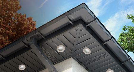 HALOGEN Einbaustrahler IP44, Deckenstrahler Badezimmer Satin AQUS + LED GU10 36° 1.5W 4000K LUMILED