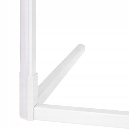 Eck-Stehleuchte weiß 20W RGB-Farbwechsel Fernbedienung