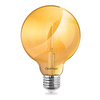 3x LED-Lampe E27 Sphere G95 6W = 50W 660lm 2000K Warm 360° BURSHINE FILAMENT LUMILED