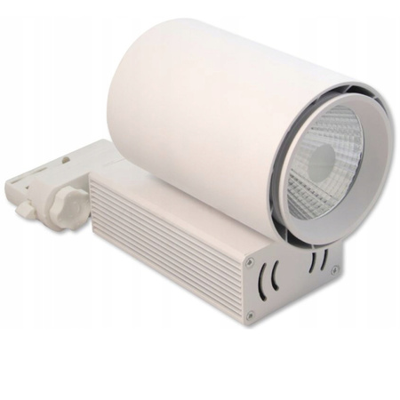 LED-Schienenleuchte 30W 4000K Lampe für 3-Phasen-Schienen Weiß