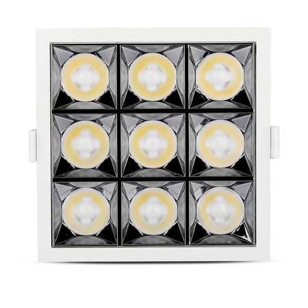LED Flush Spot 36W 4000K Fixed SMD SAMSUNG CHIP Square VT-2-36 V-TAC
