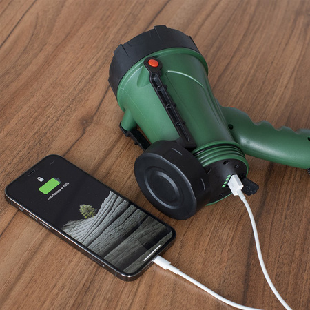 Vayox LED-Suchscheinwerfer wiederaufladbar Werkstatt-Taschenlampe USB 15W 1200lm IP68 Campinglampe VA0041