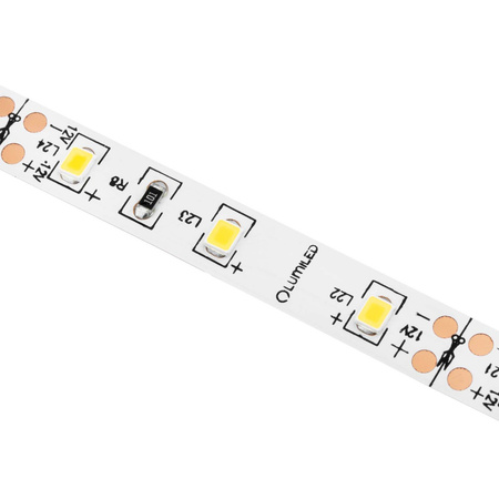 LED-Strip, LED-Streifen 12V 240W 3000LED 2835 8mm 50m-Rolle warm LUMILED