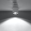 Anbauleuchte BLAKE GU10 ES111 Halogen Spot Square Weiß SOLLUX