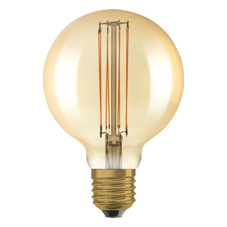 Dekorative Leuchtmittel E27 G95 5,8W = 40W 470lm 2200K Warm 320° Filament dimmbar OSRAM Vintage 1906
