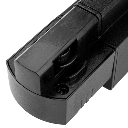 LED-Schienenleuchte Aluminiumstreifen 1-phasig 15W 1200lm 4000K schwarz