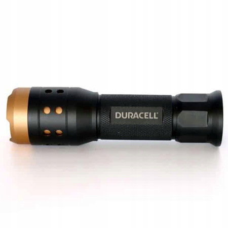 Aluminium-LED-Taschenlampe taktische Handbatterie 3 x AAA 350lm 3 Modi DURACELL