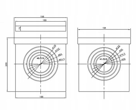Bodenkontroll- und Messschacht für Blitzschutz R.8170 198x198x200mm Kleiner PAWBOL
