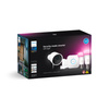 Secure Camera WCA E27 Set + 2x Kontaktsensor + 2x weiße und farbige Ambiance E27 Philips Hue Glühbirnen