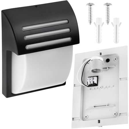 Wandleuchte Außen E27, Garten-Wandleuchte 25cm LECOS LUMILED