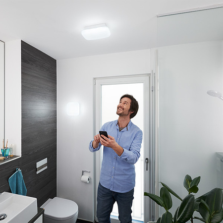 LEDVANCE WIFI SMART+ ORBIS LED AQUA BADEZIMMERLAMPE 12W 1200lm 3000K-6000K WEISS