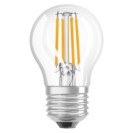 LED Lampen P45 E27 5.5W = 60W 806lm 2700K Warmweiß FILAMENT LEDVANCE