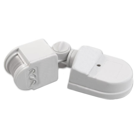 PIR-Außenbewegungsmelder IP44 Weiß