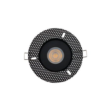 LED-Deckeneinbauleuchte für Badezimmer ECHO 8372 GU10 IP20/IP54 Schwarz Nowodvorski