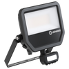 LED-Flutlicht 41W 5500lm 3000K IP65 Schwarz mit Bewegungssensor LEDVANCE Flutlicht