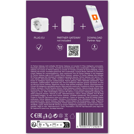 Intelligente EU-Steckdose 230V 3680W 16A LEDVANCE SMART+ ZigBee