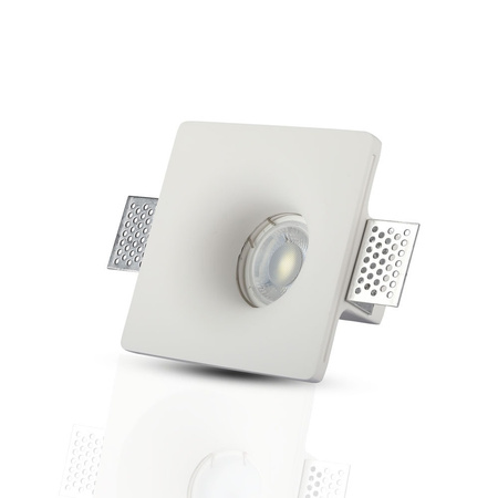 Deckenleuchte Unterputz GU10 quadratisch weiß VT-714 V-TAC