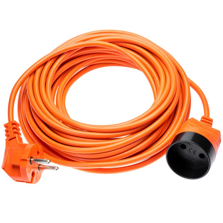 Verlängerungskabel Garten Werkstatt Einzelkabel Universal 2x1mm 15m ELGOTECH