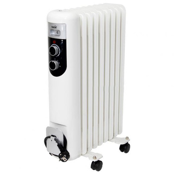 Ölradiator 9 – Rippe 3 Ebenen MAX 2000W bis zu 30 m? Weiß