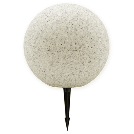 Außengartenlampe 230V E27 BULL 35cm Stein