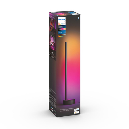 Schreibtischlampe SIGNE GRADIENT LED Schwarz EU/UK 11.8W CCT RGB PHILIPS HUE Bluetooth Zigbee