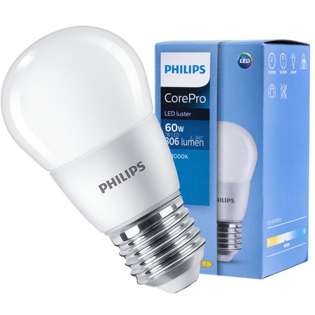 E27 LED Lampen 7W = 60W 806lm 4000K neutral PHILIPS