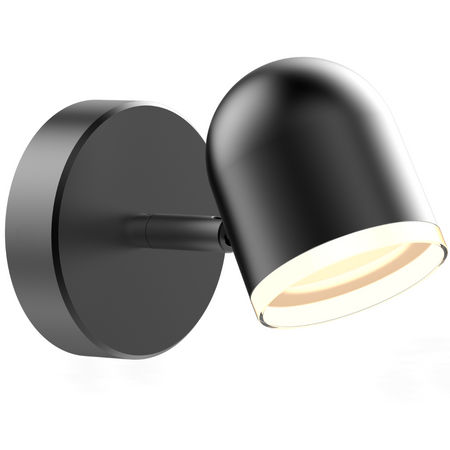 Verstellbare Wandleuchte 4,2W LED RAWI 1 schwarz 3000K GOLDLUX (Polux)