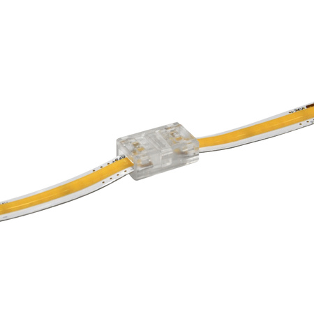 Steckverbinder für LED-Streifen COB Fixed 2pin 8mm Weiß Sanico Goldlux