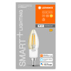E14 B35 LED Leuchtmittel 4W = 40W 2700K Warm 470lm 300° LEDVANCE SMART+ WIFI Filament Dimmbar