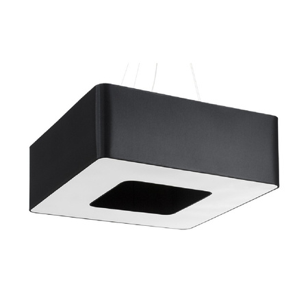 LED-Pendelleuchte URANO 8xE27 Kronleuchter 60cm Schwarz SOLLUX