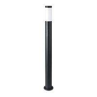 Gartenlampenmast E27 IP44 110CM Schwarz VT-838 V-TAC
