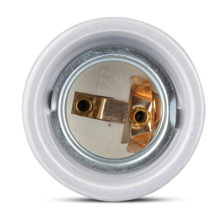 Hängeleuchte E27 Porzellan grau Schirm VT-799 V-TAC