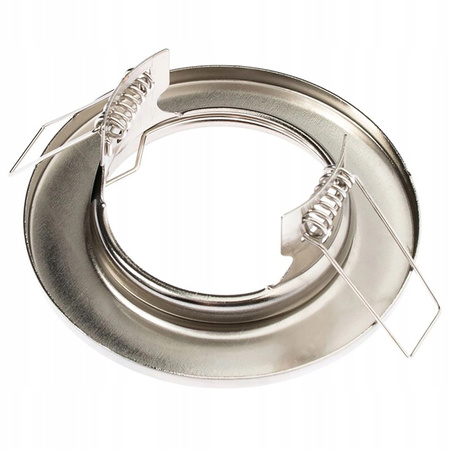 Einbaustrahler GU10, MR16 Einbauspot HALOGEN Runde Fest Satin Blech ARDALI LUMILED