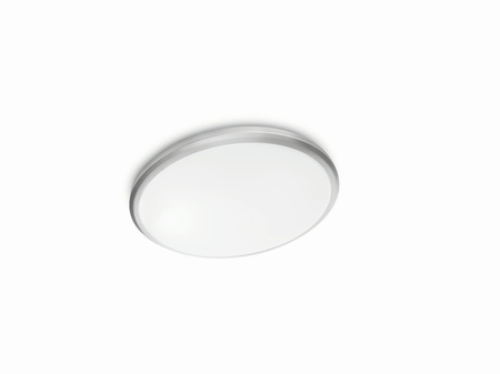 Plafond LED-Deckenanbauleuchte TWIRLY 12W 2700K 29cm Grau Rund PHILIPS