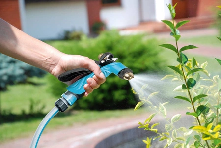 Verstellbarer Pistolensprinkler mit 2 Funktionen für BASIC CELLFAST-Gartenschlauch