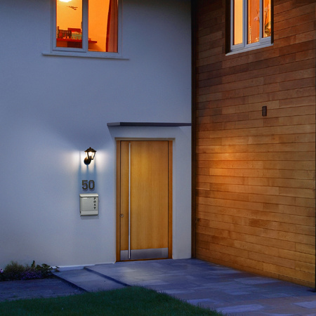 Wandleuchte Außenfassadenwandleuchte mit E27-Sensor Endura Classic Tradition UP Sensor LEDVANCE