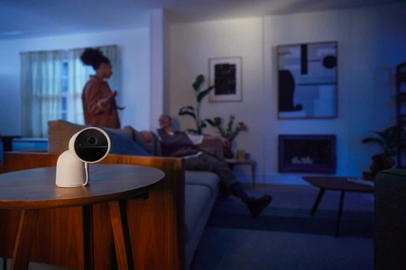 Innenkamera Secure Wired Weiß mit Standfuß Nachtsicht PHILIPS HUE WIFI Zigbee